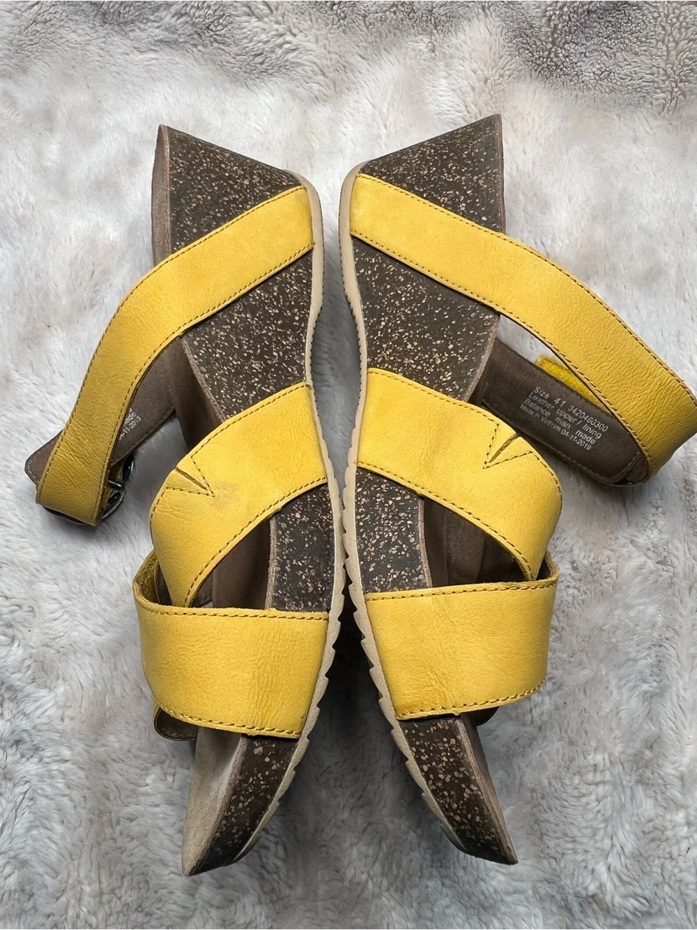 Dansko Susie leather sandals size 41 or US 11-11.5